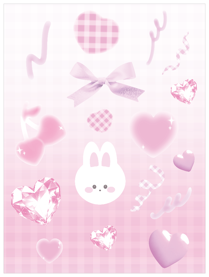 ガーリー系ピンク