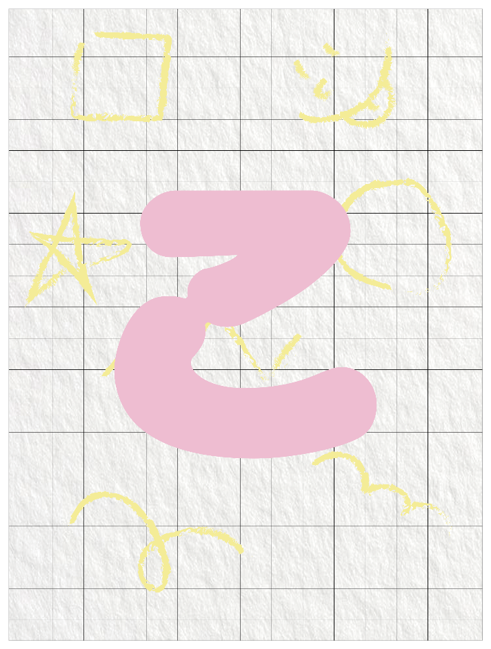 ひらがなピンク_こ