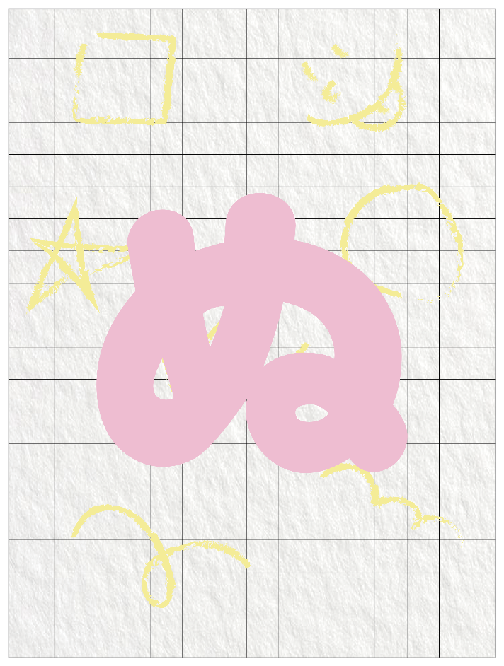 ひらがなピンク_ぬ