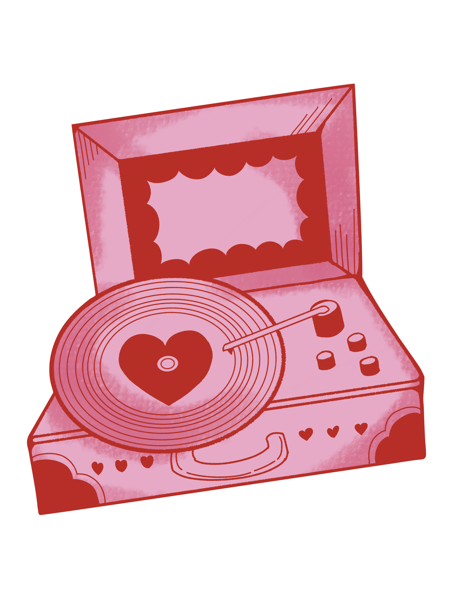 SuiSou_レトロピンク_レコード
