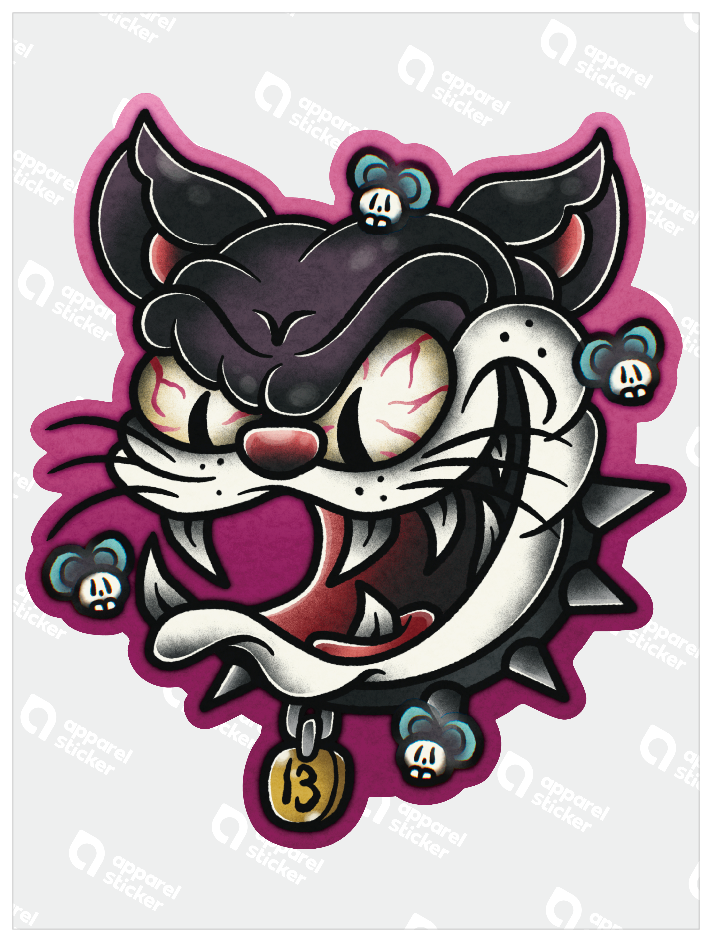 grotesque monster_CATパープル