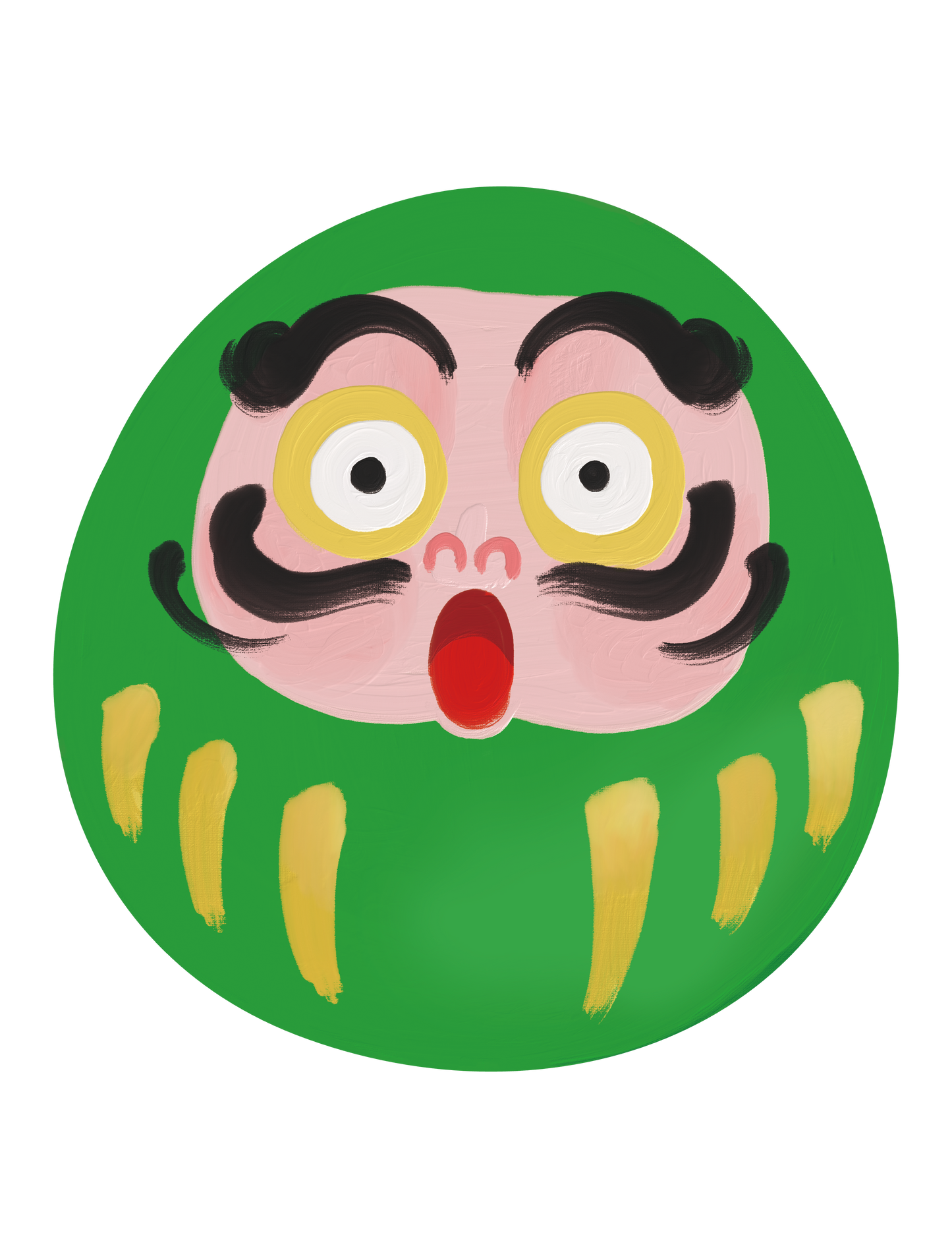 だるま_驚く