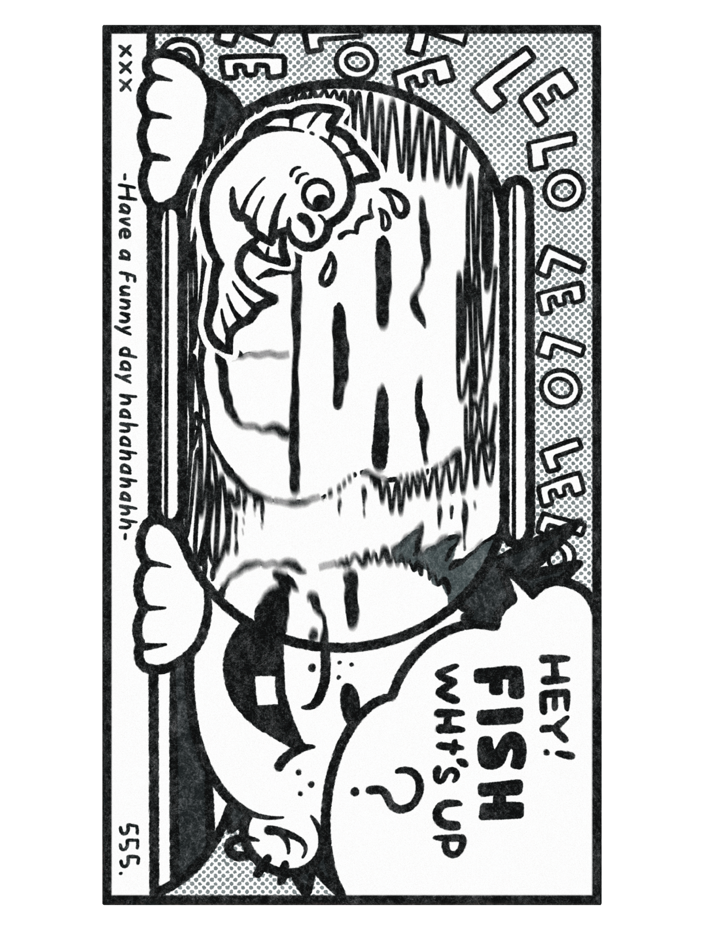Comic panel_FISH TANK