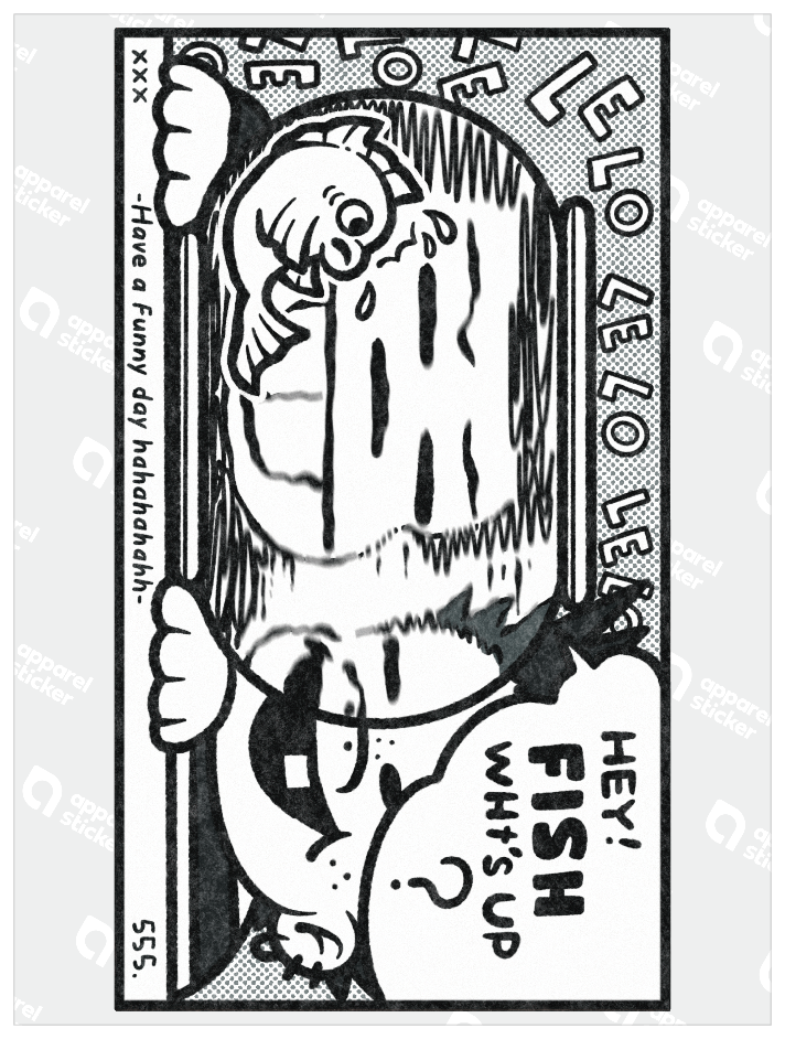 Comic panel_FISH TANK