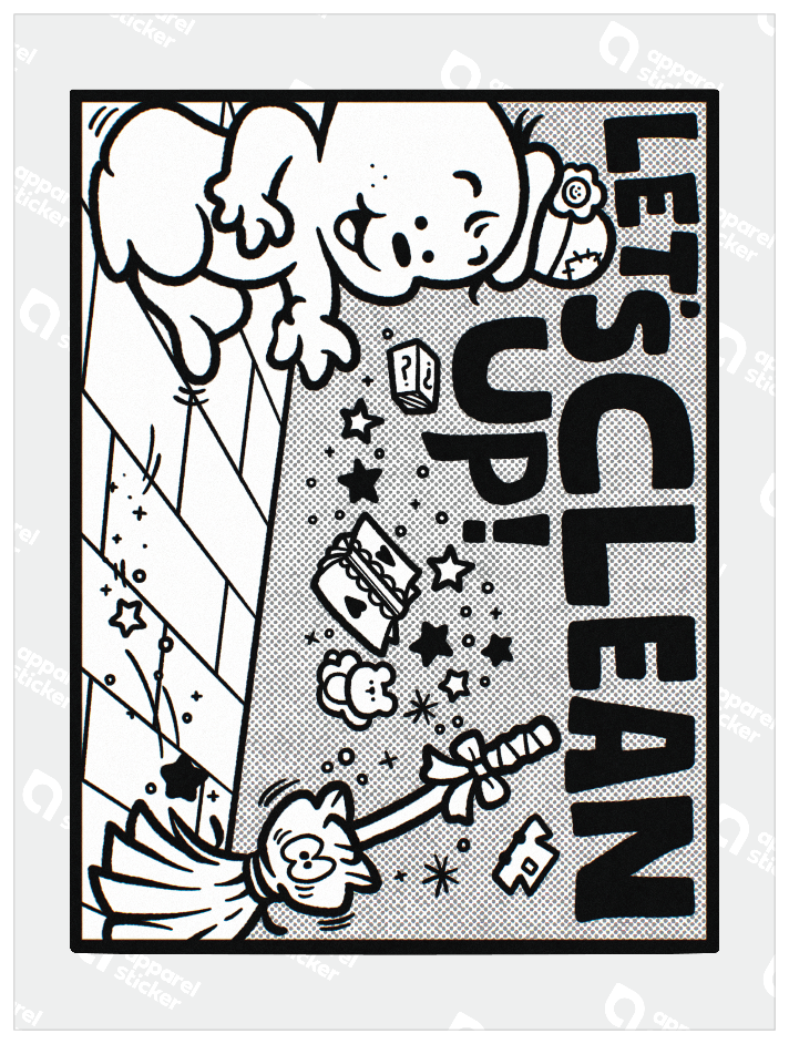 Comic panel_LET_S CLEAN UP