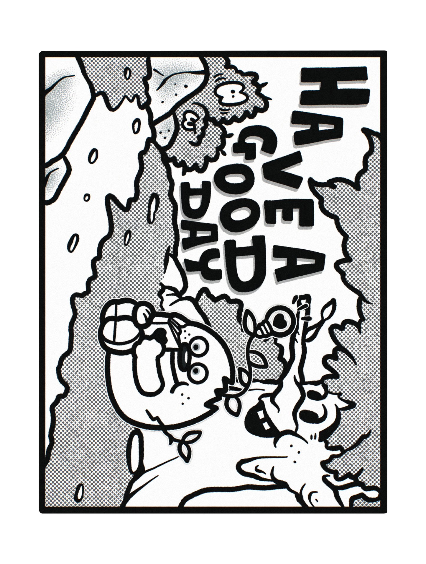 Comic panel_MR.EGG BOY