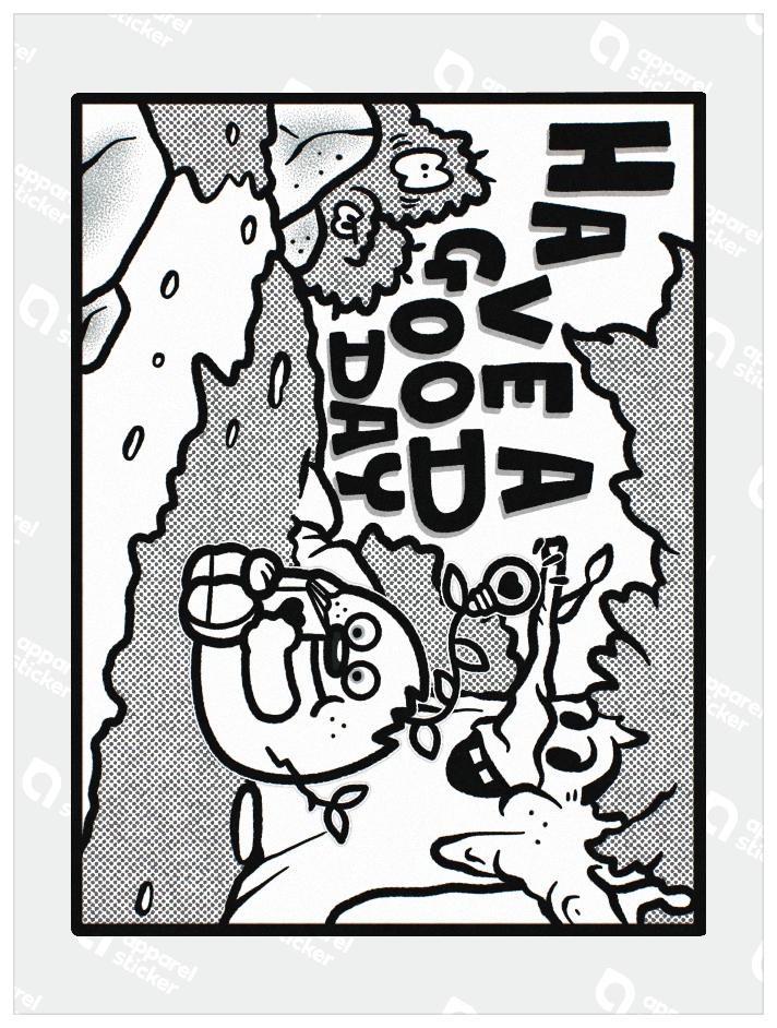 Comic panel_MR.EGG BOY