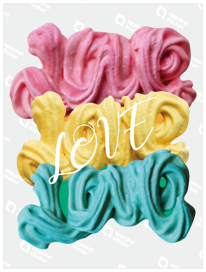 メレンゲアート_love