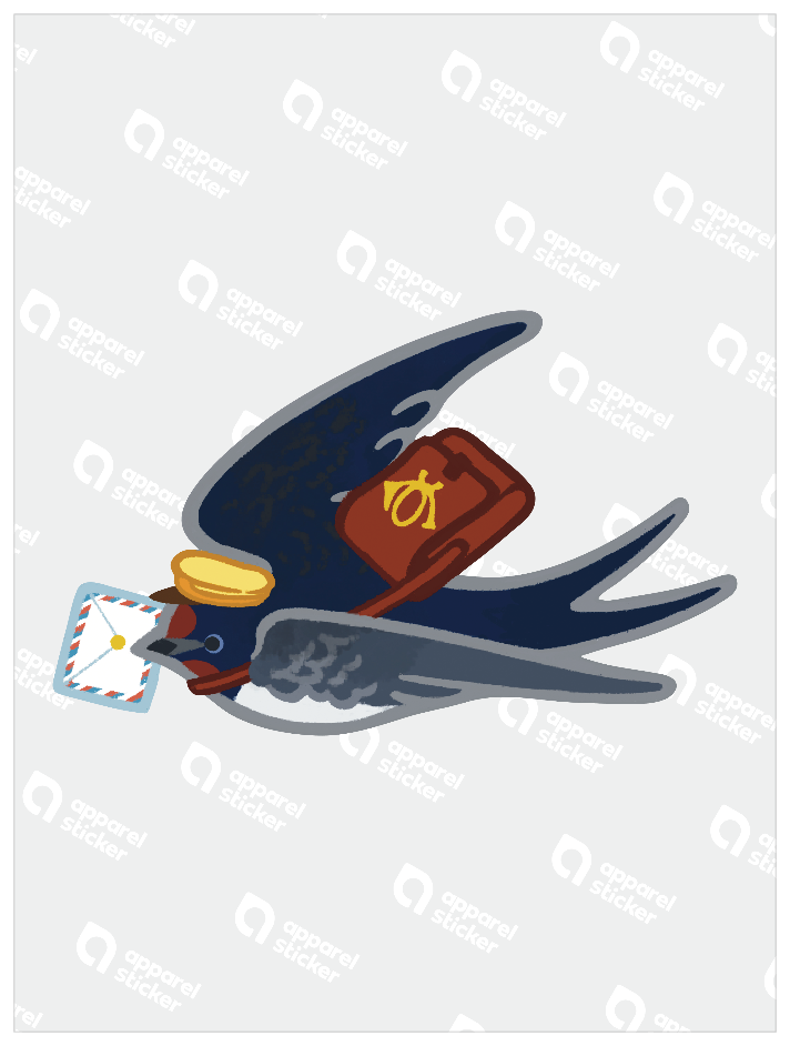 Kamito Sumi_鳥の郵便屋さん_つばめ