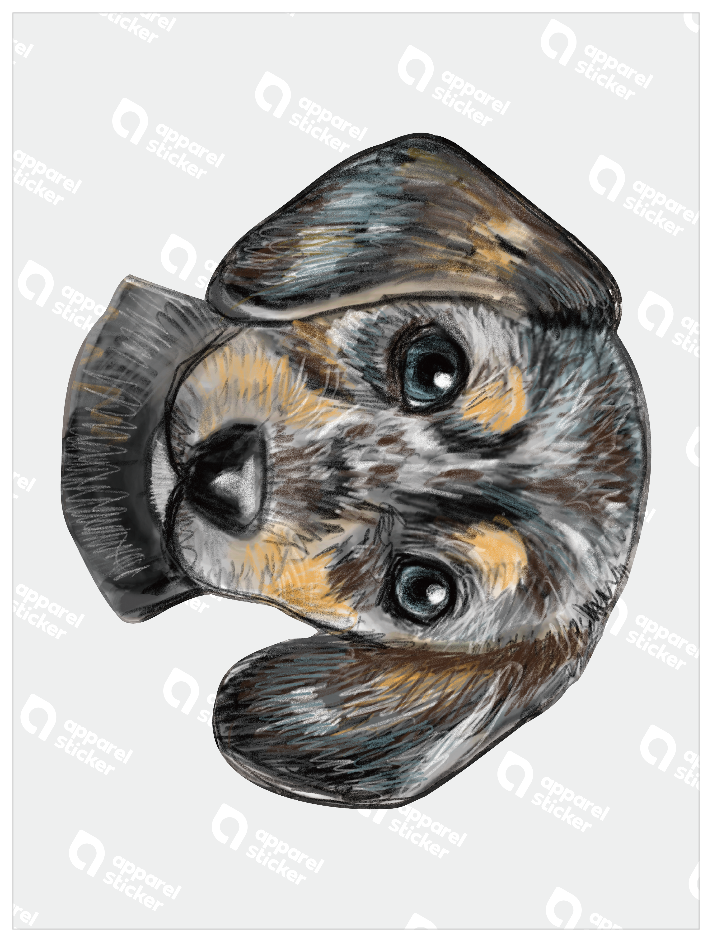 Refined Sketch Dog_dachshund