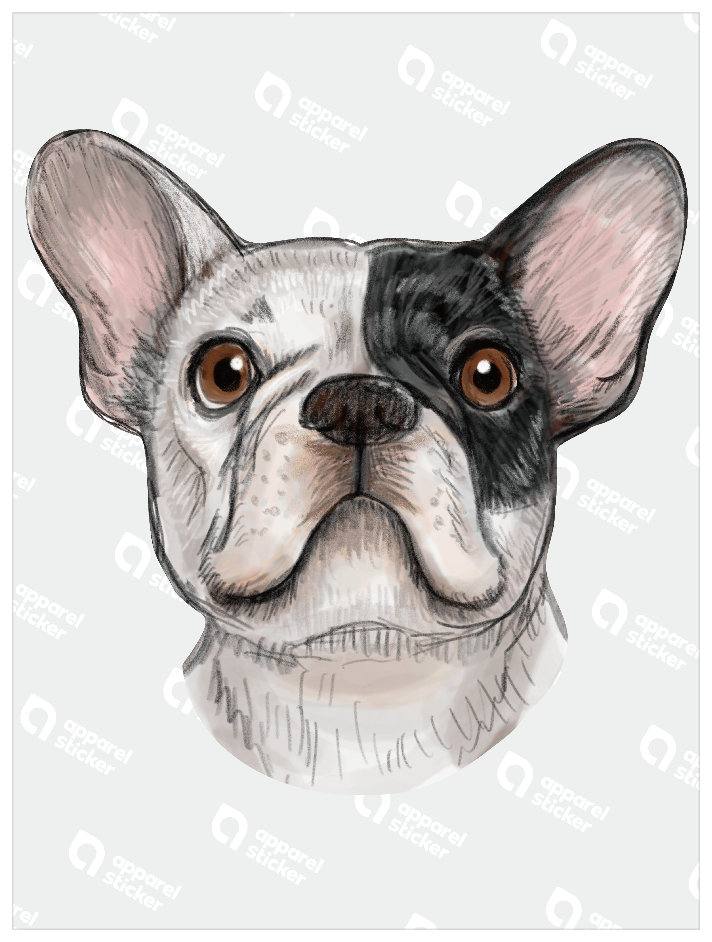 Refined Sketch Dog_frenchbulldog