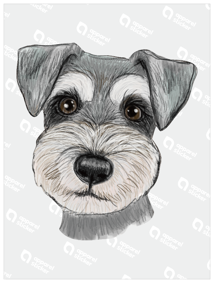 Refined Sketch Dog_miniatureschnauzer