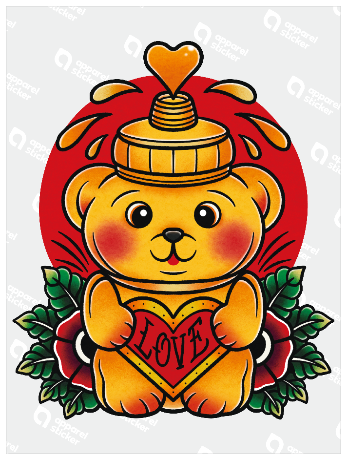 石川エリザ_Tatooカラー_クマハチミツ