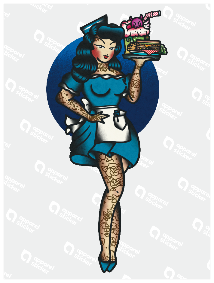 石川エリザ_Tatooカラー_ピンナップガール