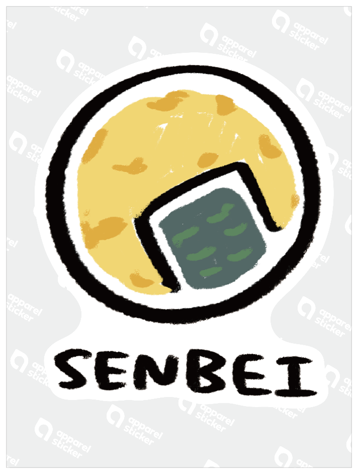 だびくん_文字せんべい