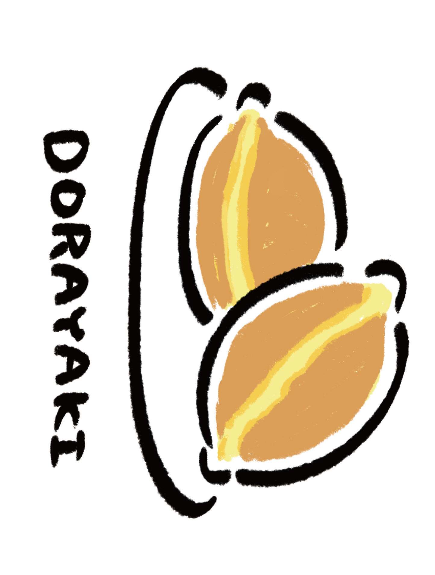 だびくん_文字どら焼き