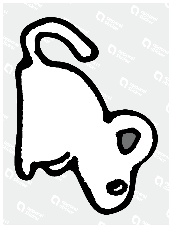 ものくろ_鼠