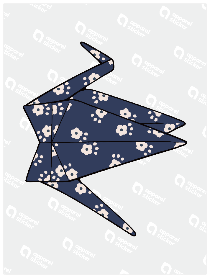 三河屋_折り紙_鶴1