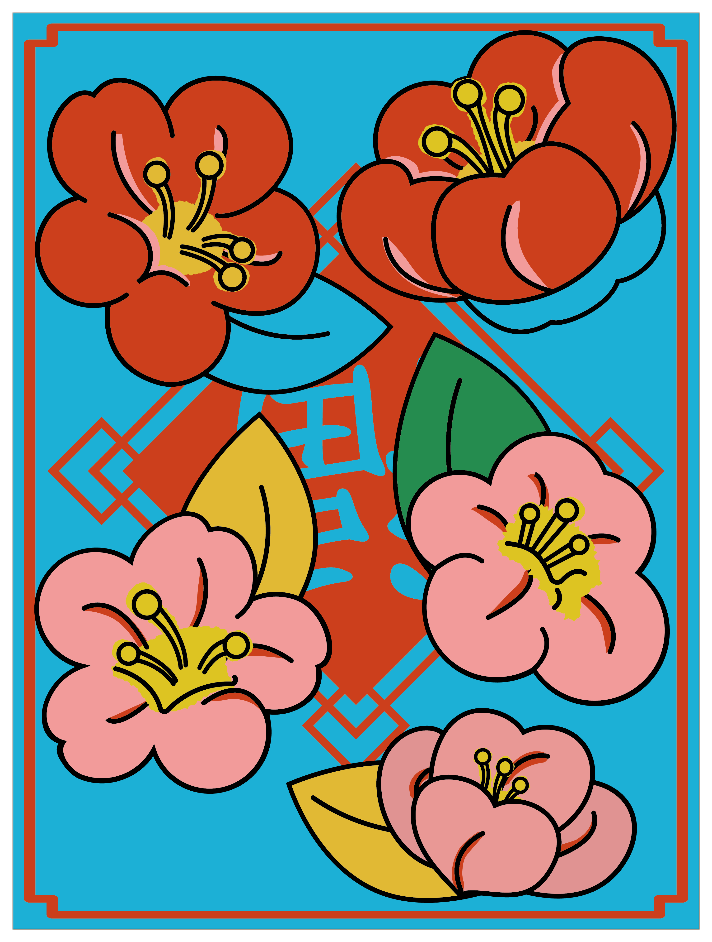 レトロフラワー