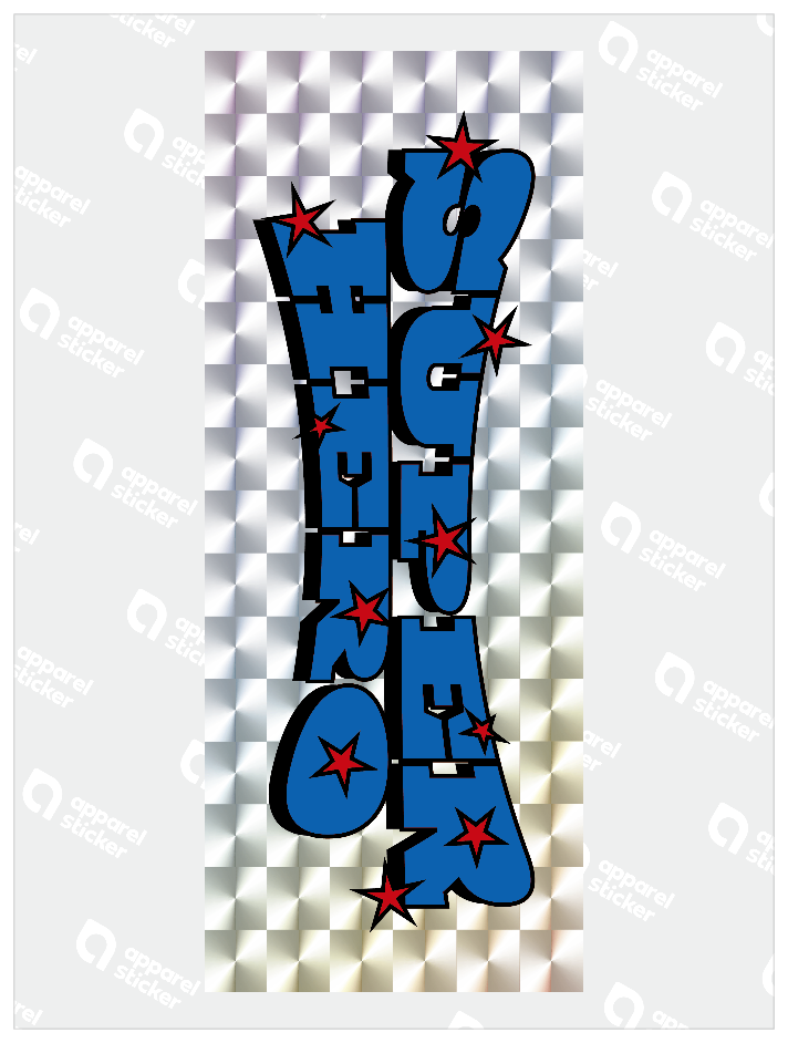 ホログラムシール_SUPER HERO