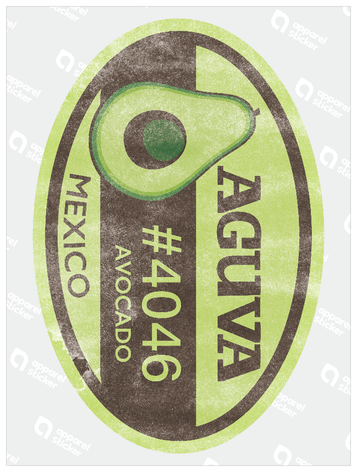 果物ラベル_アボカド