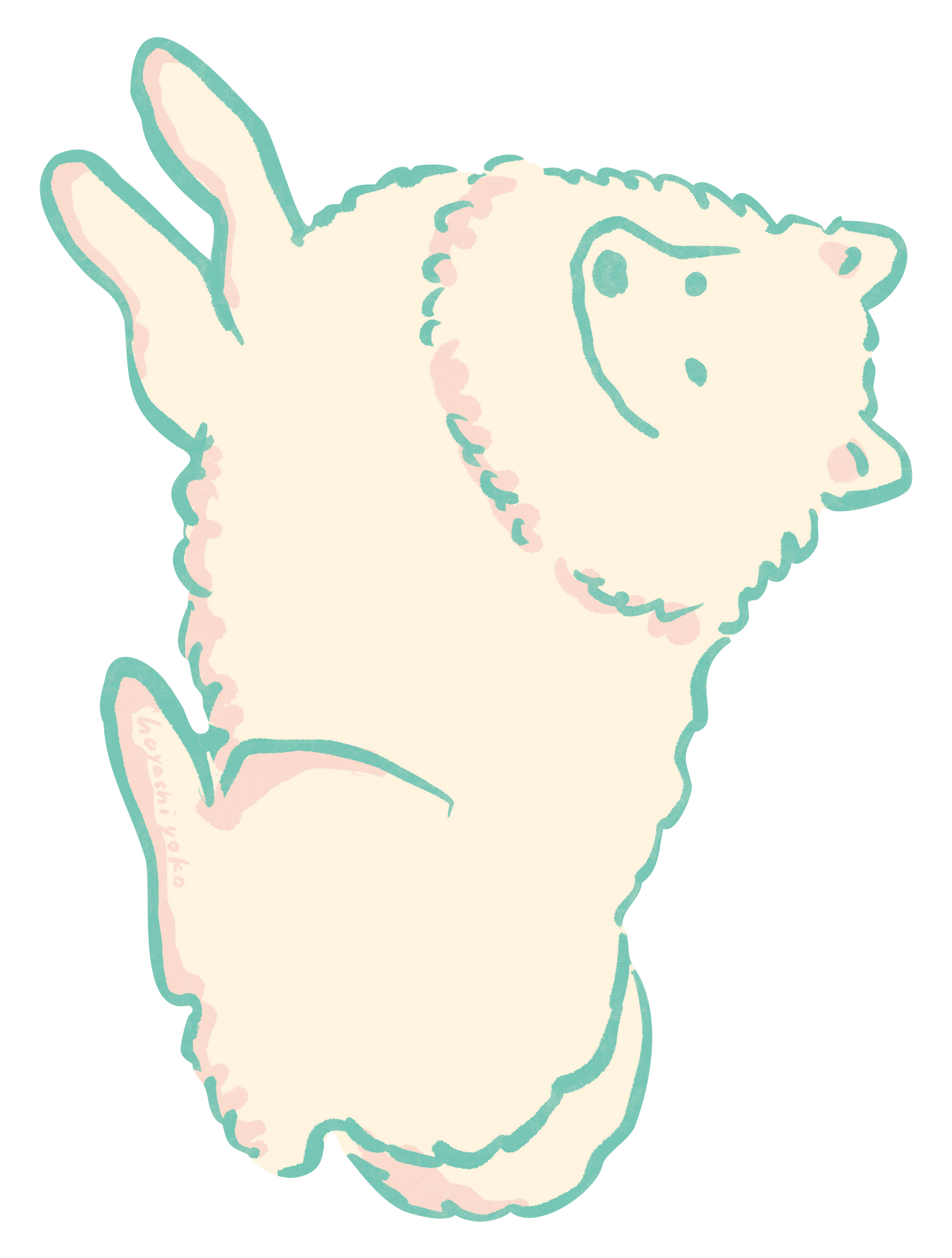 おしゃれ犬_サモエド