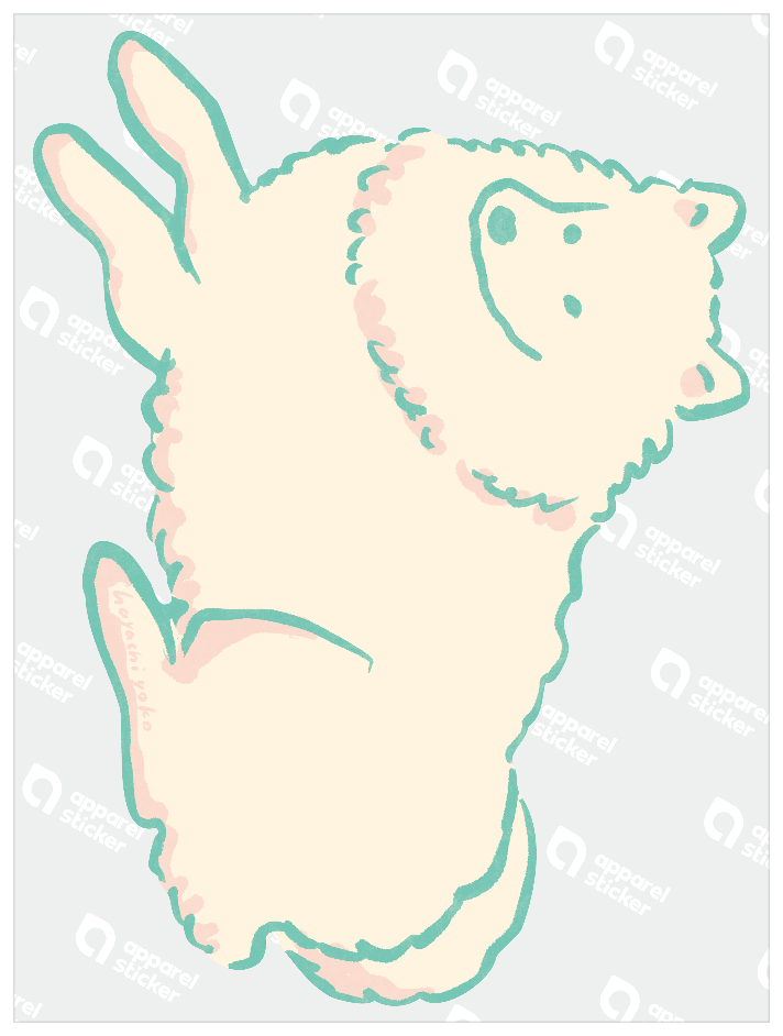 おしゃれ犬_サモエド