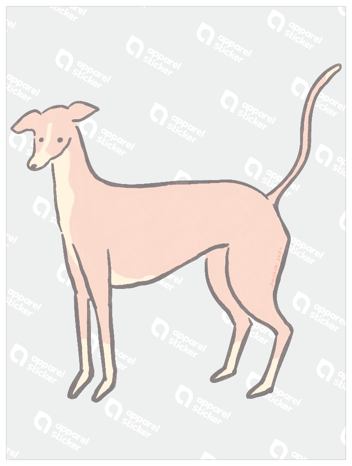 おしゃれ犬_イタグレ