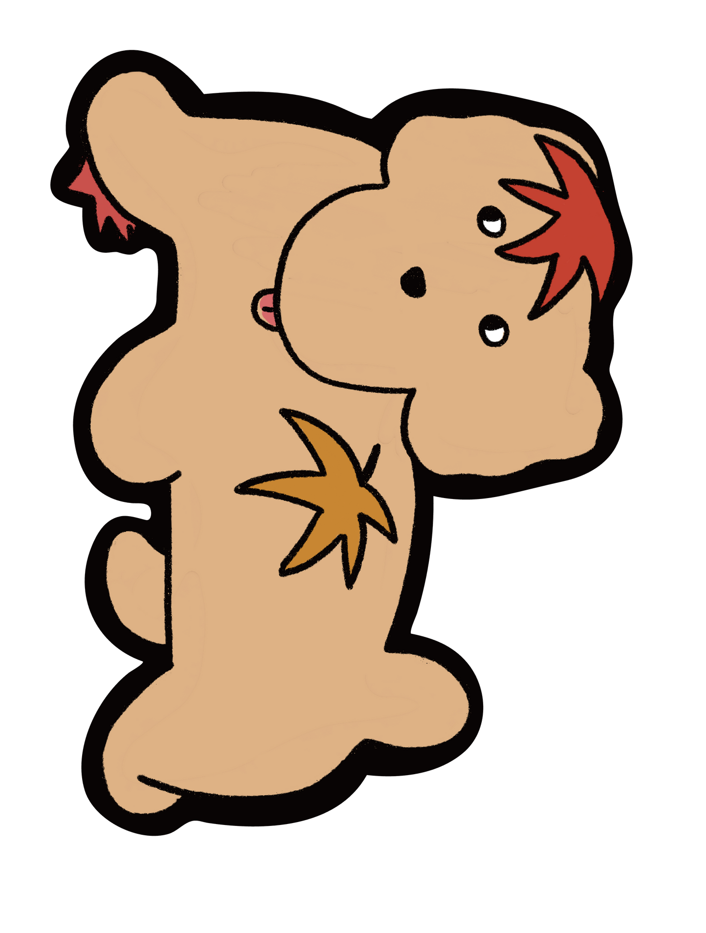 春夏秋冬犬_犬落ち葉