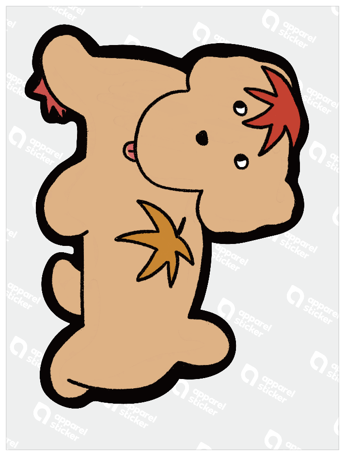春夏秋冬犬_犬落ち葉