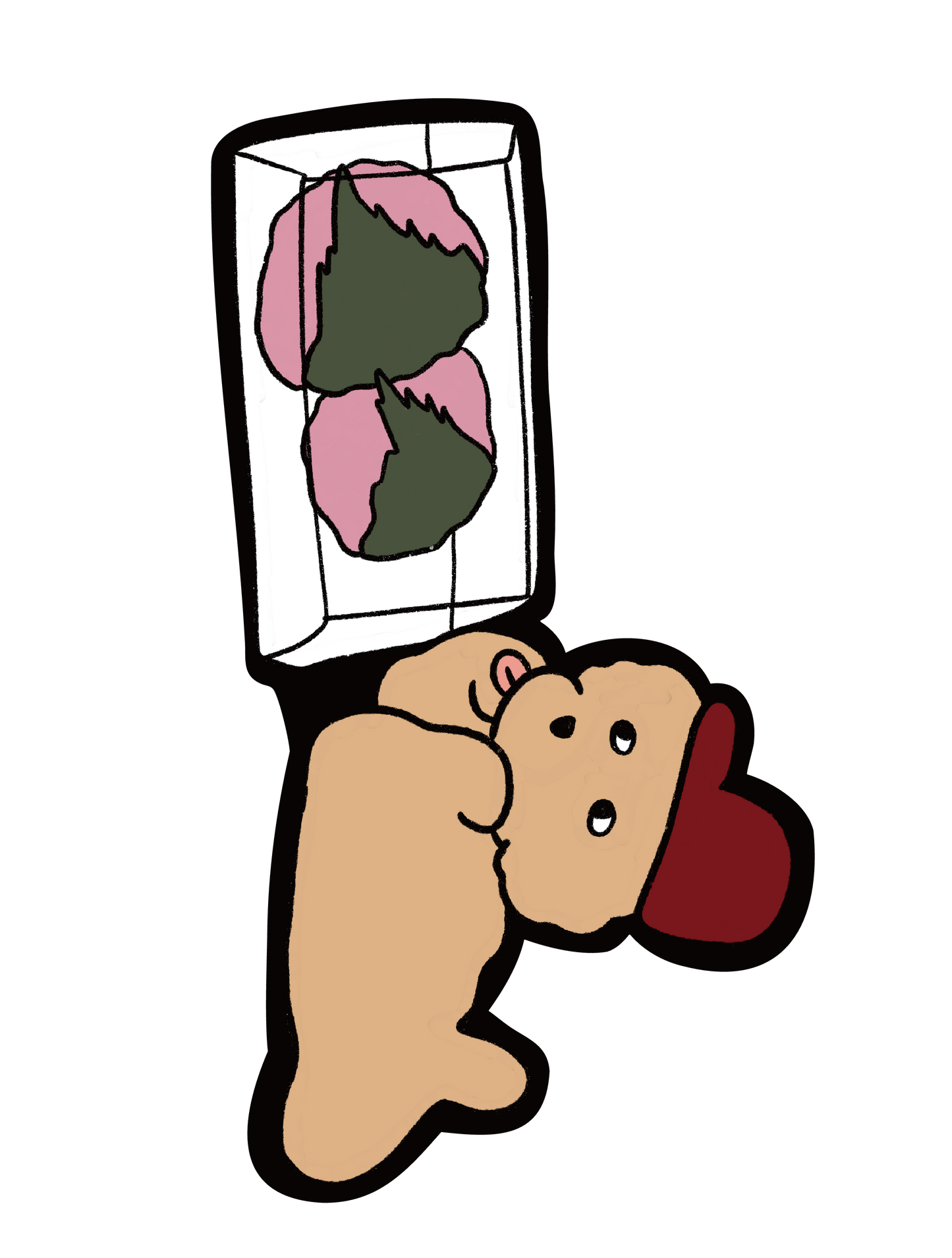 春夏秋冬犬_桜もち