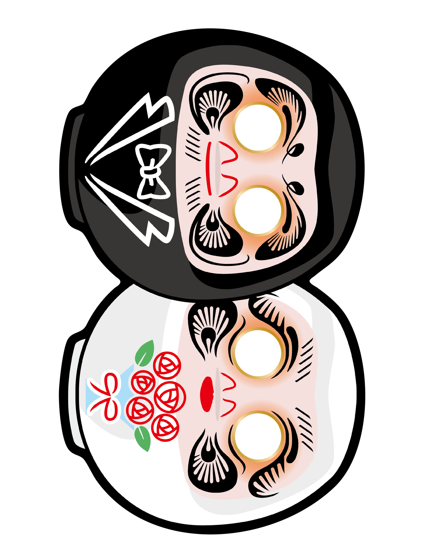 夫婦だるま