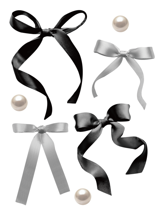 リアルリボン_ブラック