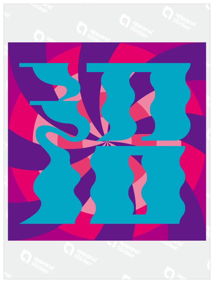 正方形ステッカー_沼