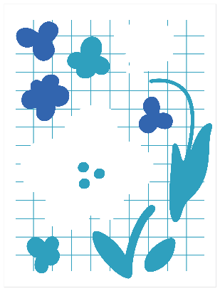 ミックスフラワー_緑