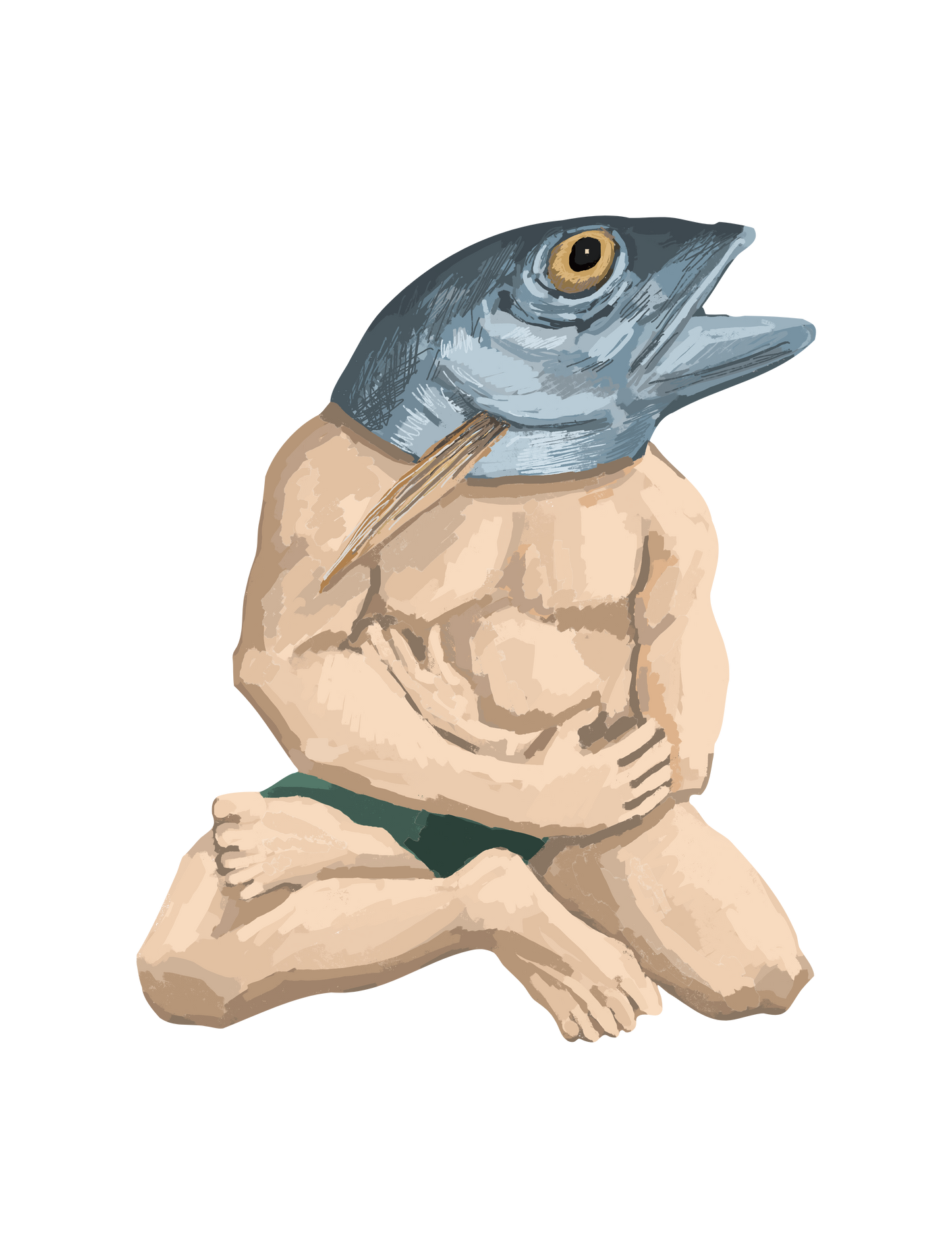 頭動物人間_魚