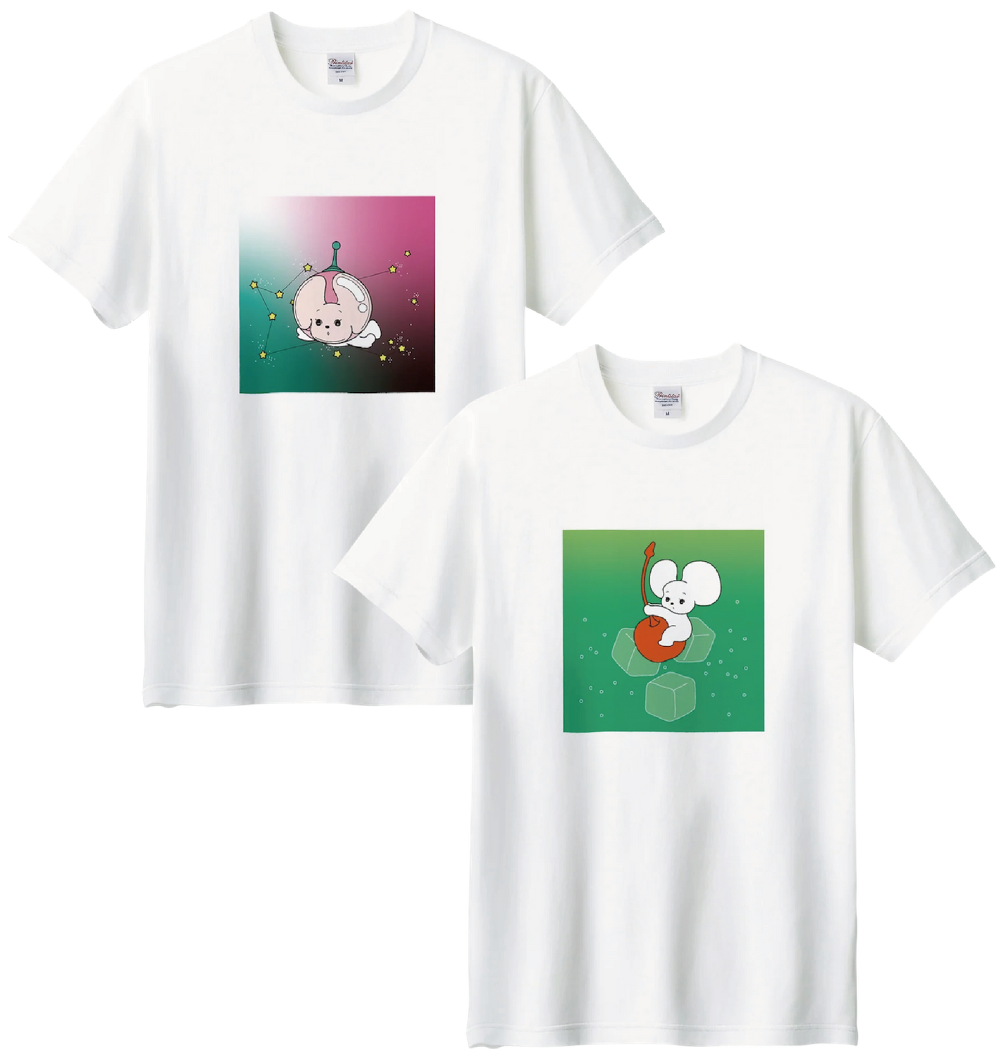 しらたま 半袖Tシャツ