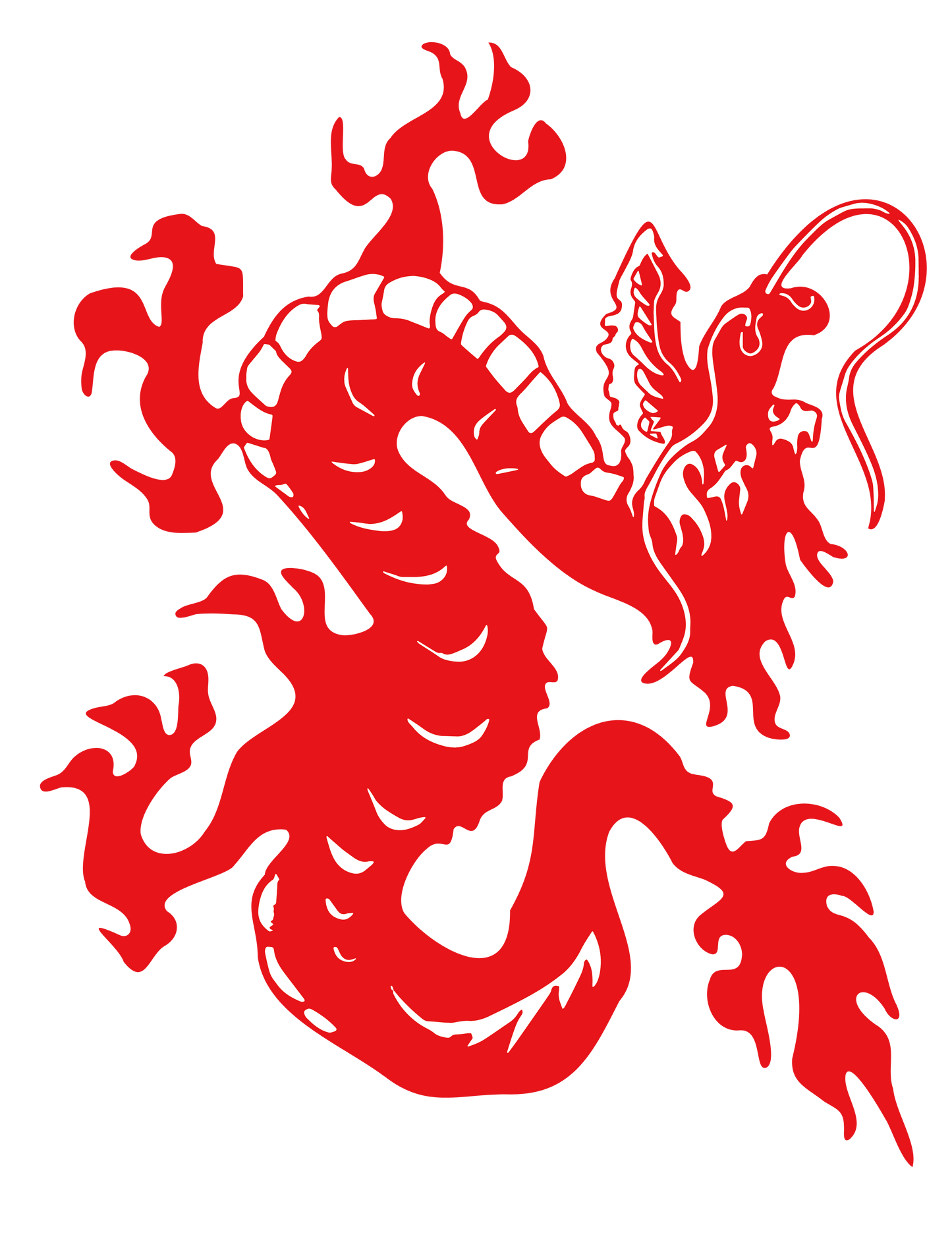 中華万歳_龍_Red
