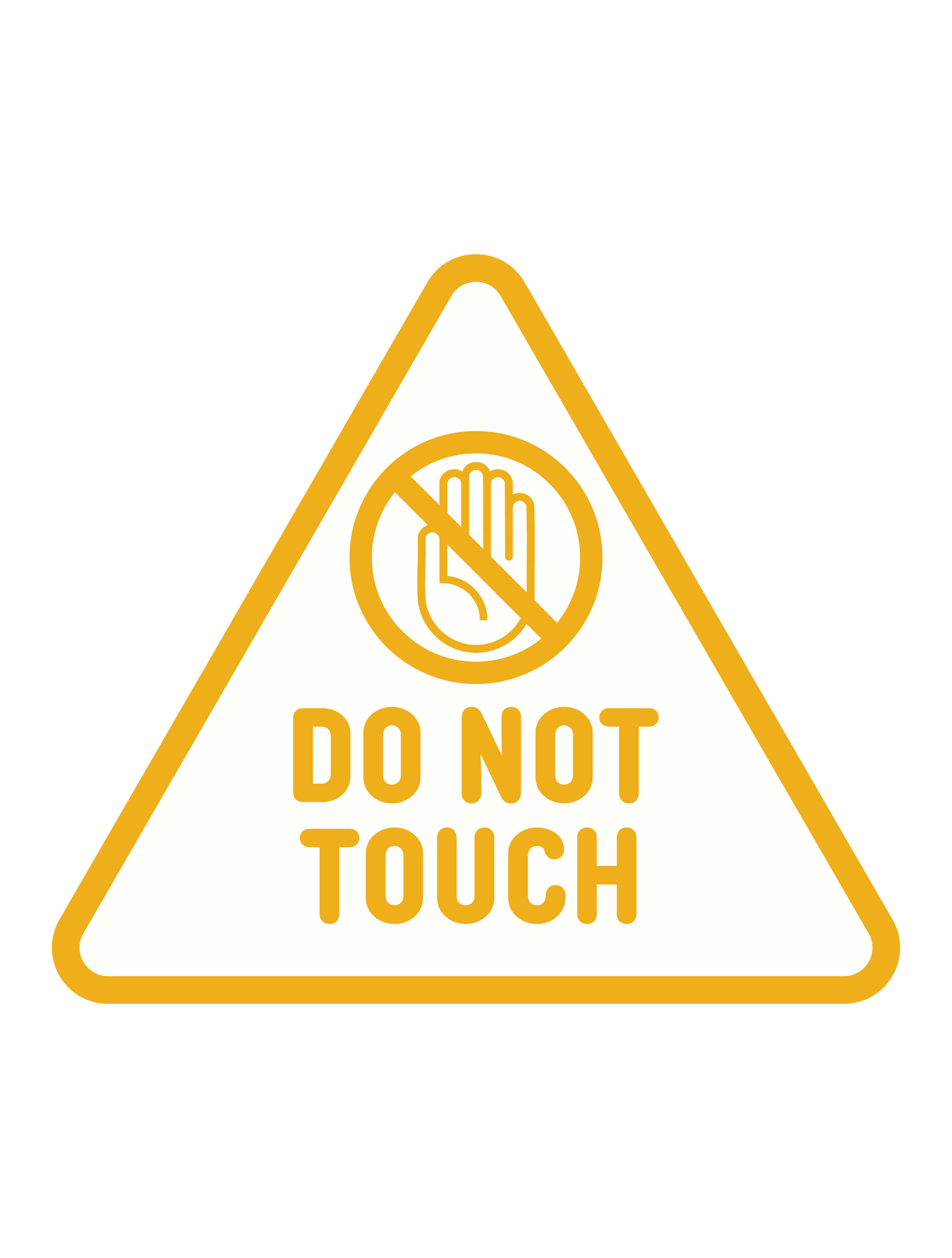 アテンションステッカー_flat_DO NOT TOUCH