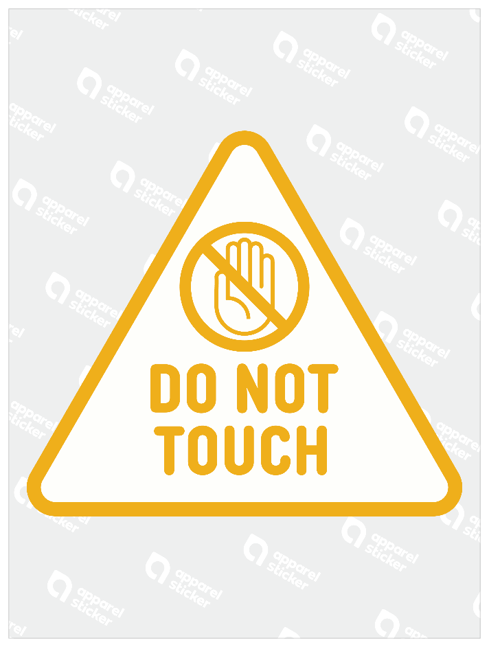 アテンションステッカー_flat_DO NOT TOUCH