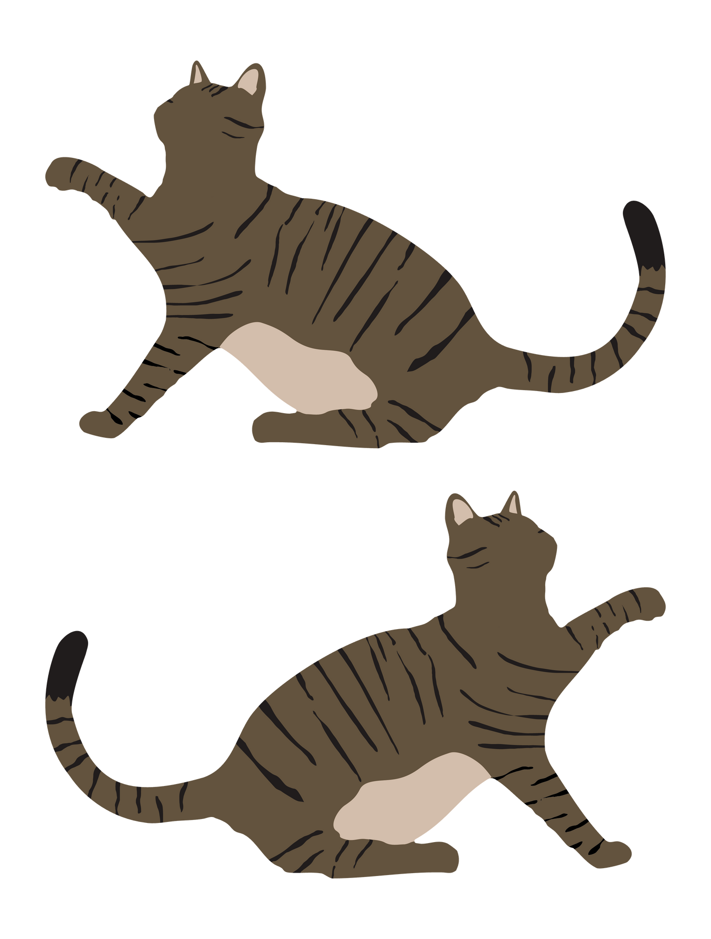 シンプル犬猫ミニ_キジトラ