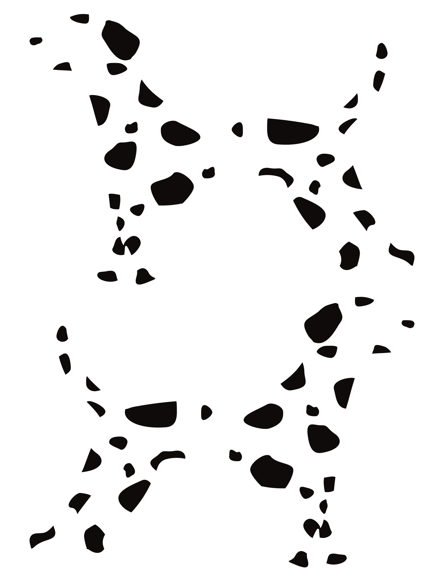 シンプル犬猫ミニ_ダルメシアン