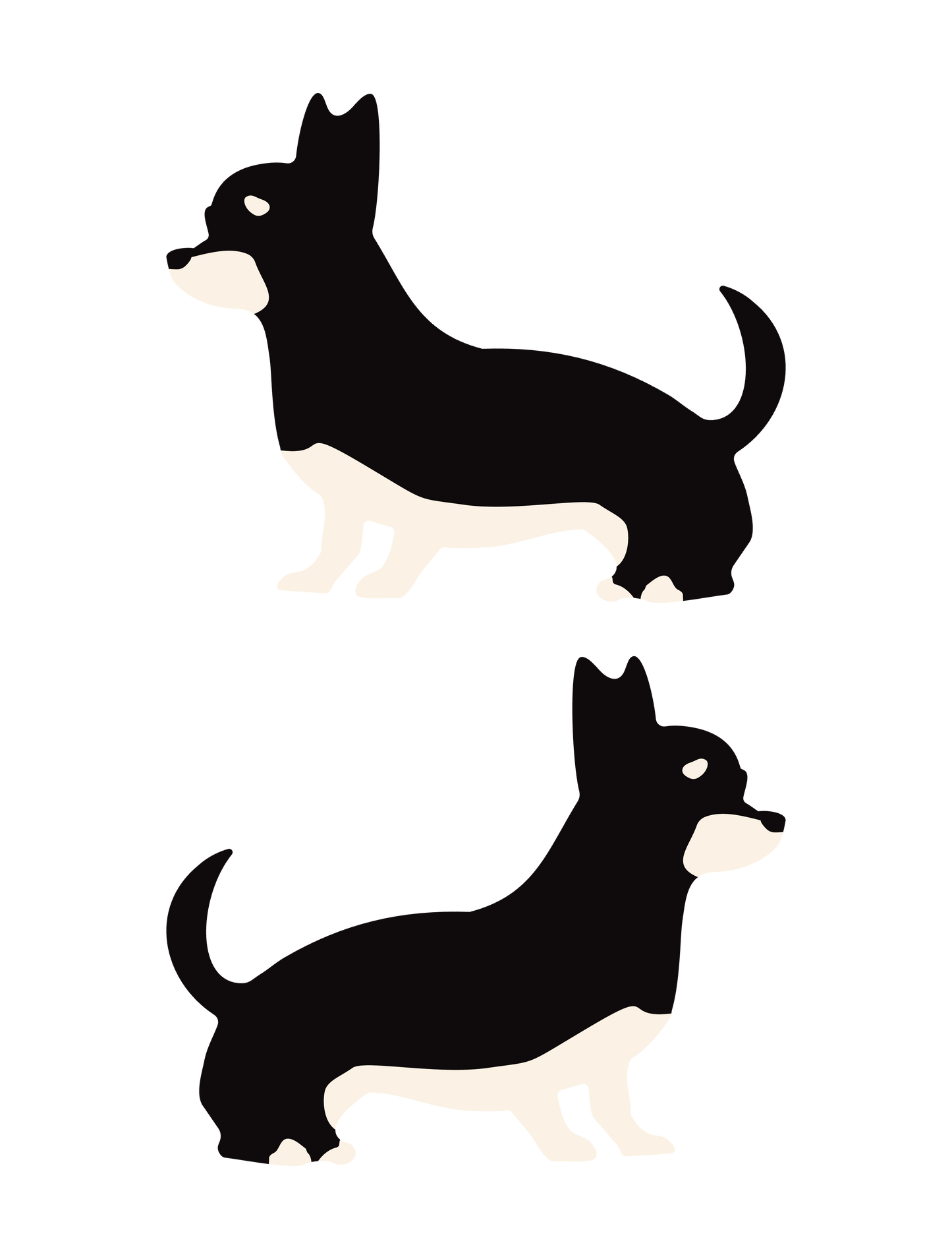 シンプル犬猫ミニ_チワワ