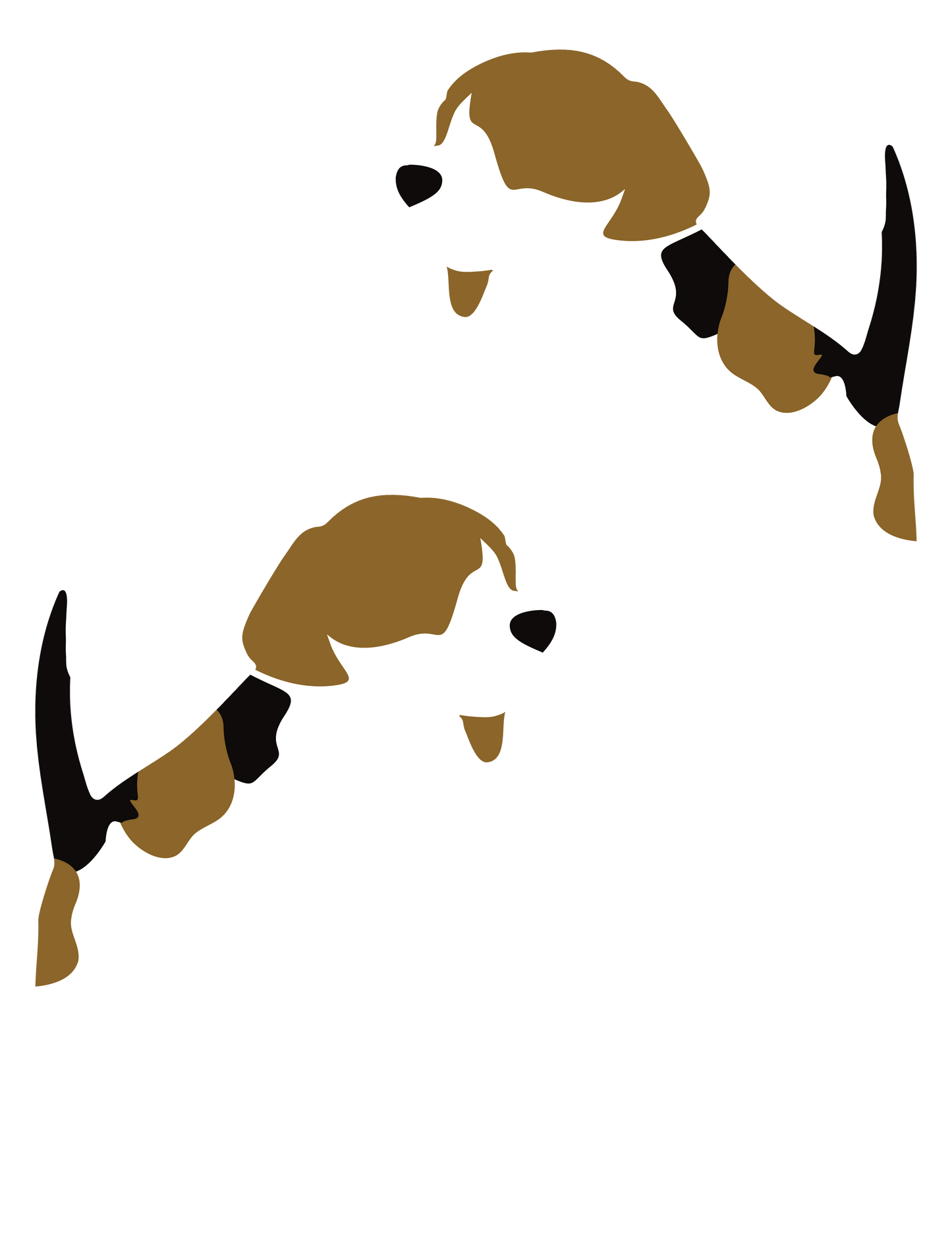 シンプル犬猫ミニ_ピーグル