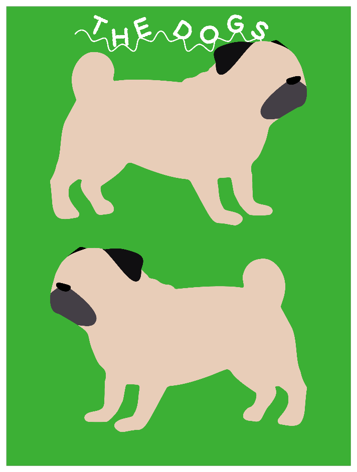 シンプル犬猫ミニ_パグ