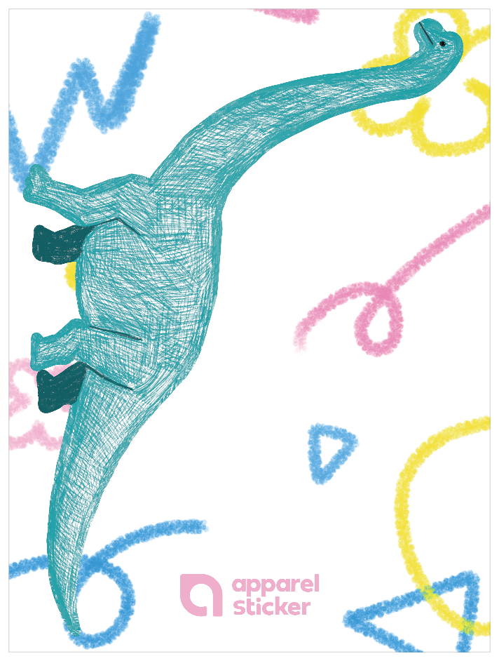 恐竜_ブラキオサウルスB