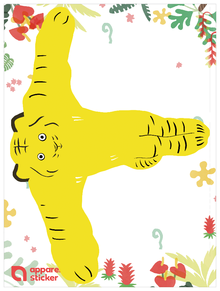 動物アルファベットA_トラ T