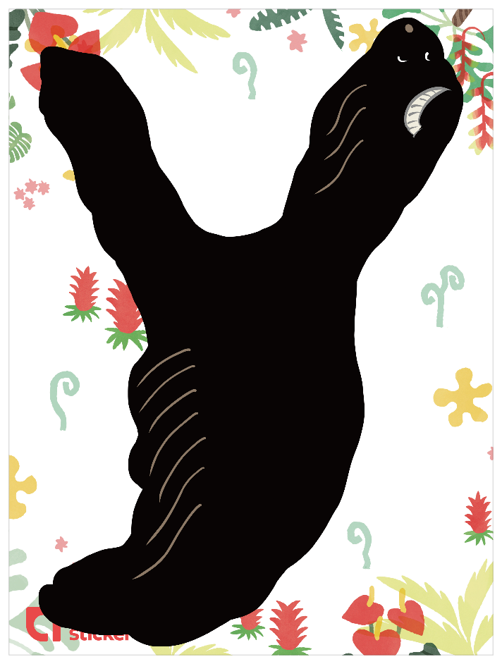 動物アルファベットA_ヤク Y