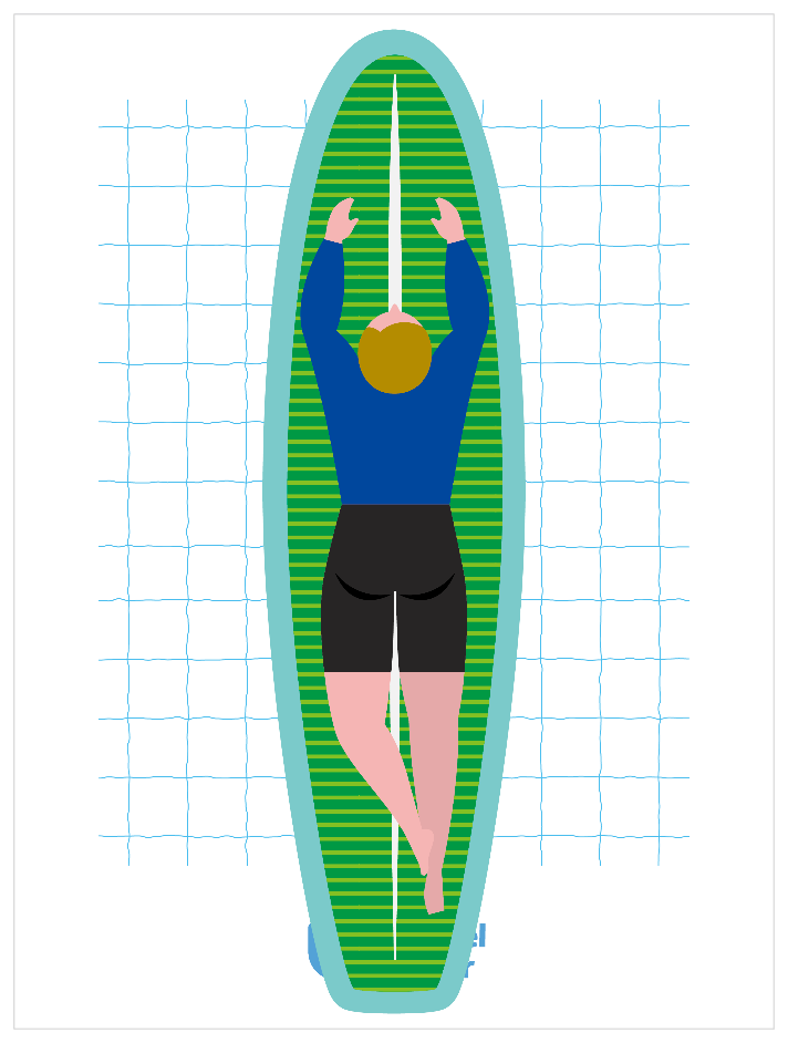 プール_サーフ02 シンプル縁