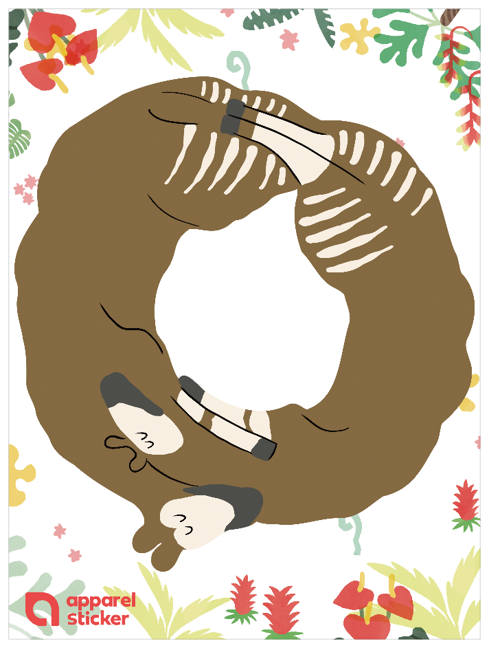 動物アルファベットA_オカピ O